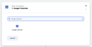 Integrating SendHub with Google Calendar on Zapier